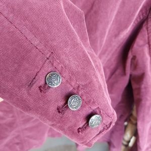FREE PEOPLE  dark plum jacket